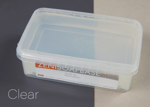 Clear Hochtransparente Seifenbasis 10kg Gießseife Zeni