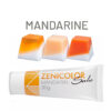Orange Seifenfarbe ZENICOLOR Solo mandarine sample