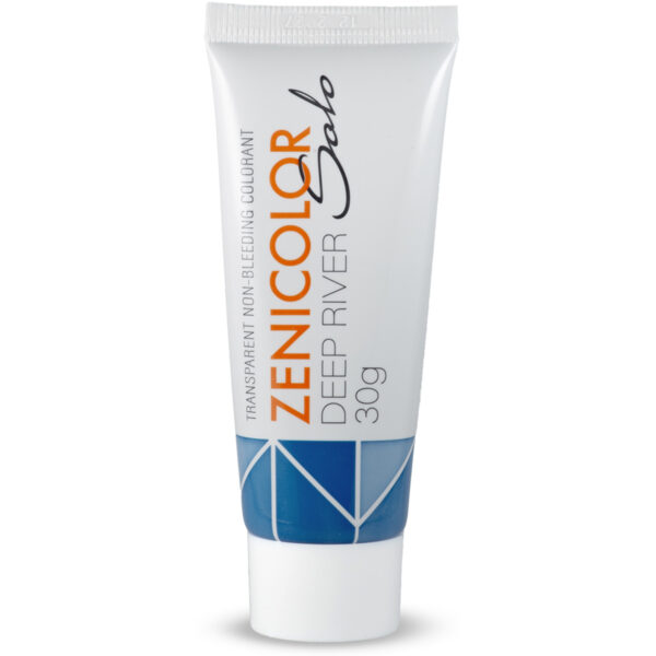 Blaue Seifenfarbe ZENICOLOR Solo Deep River 30g Farbpaste