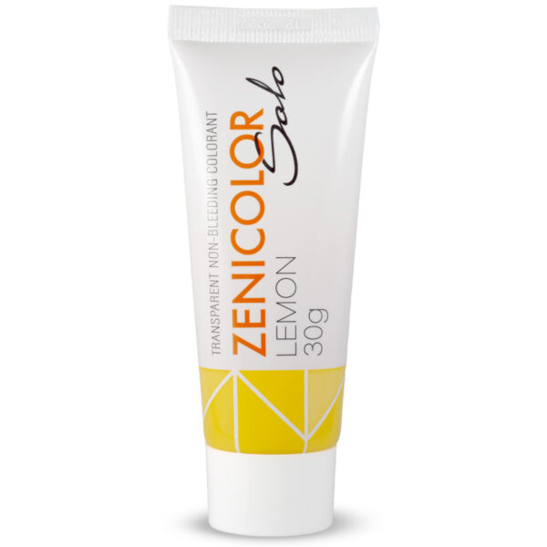 Gelbe Seifenfarbe ZENICOLOR Solo Lemon 30g Farbpaste