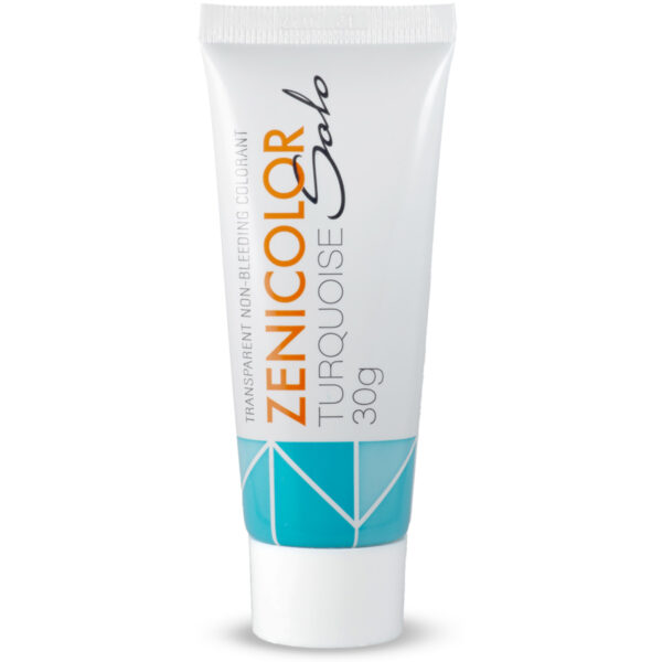 Seifenfarbe ZENICOLOR Solo turquoise sample