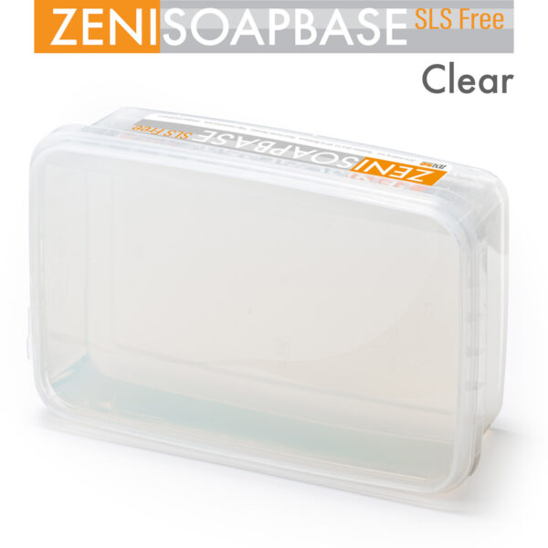 ZENI Clear Hochtransparente Seifenbasis | 1 kg Gießseife