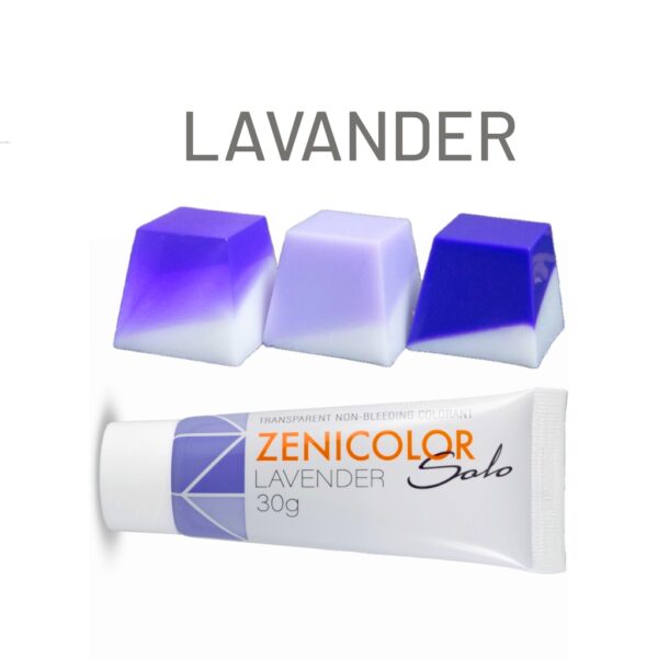 Lila Seifenfarbe ZENICOLOR Solo Lavender 30g Farbpaste