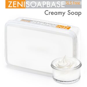 ZENI Creamy soap Seifenbasis Rasierseife Zenisoap 1kg