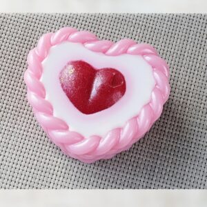 Erste bild doppelherz Seife Doppelherzen Form aus Glicerin