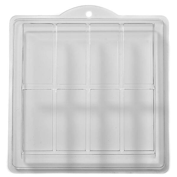 Plastikform Schokoladenform Tablet 8 Hohle Dessert Seife