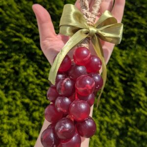 Weintraube Seife handgemacht. Rebe Weintrauben Handgemachte Seife