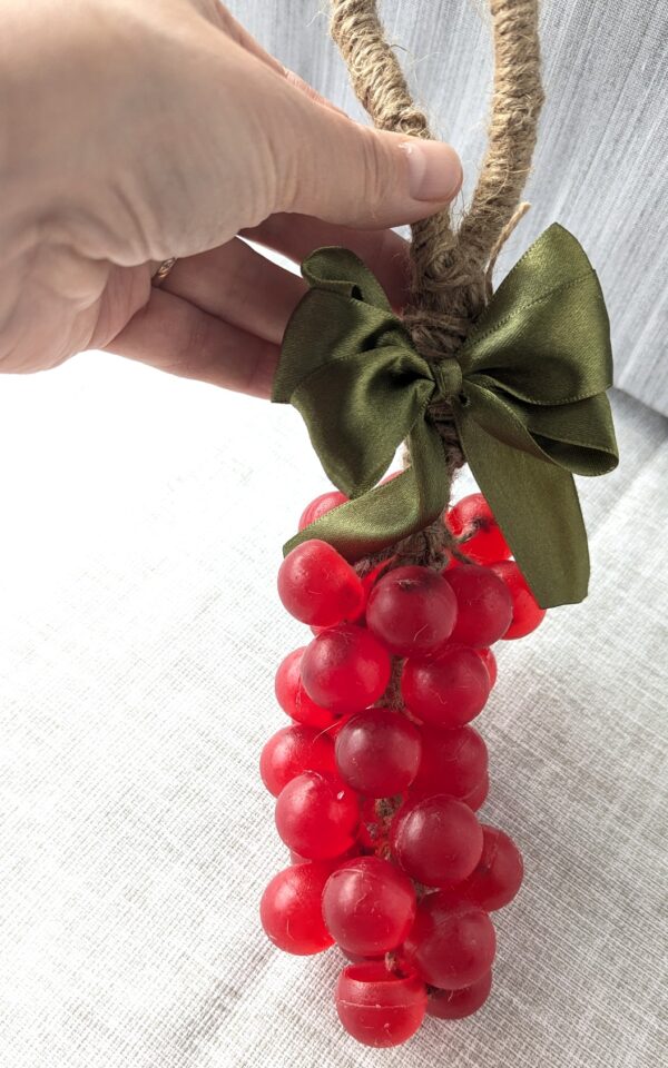 Seifenfigur Weintraube handgefertigt – Individuelle Geschenkseife