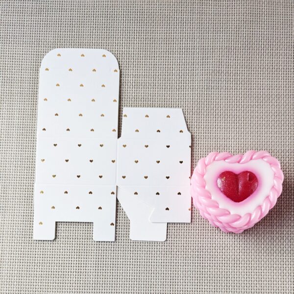 Doppelherzen handgemachte Duftseife Geschenkidee