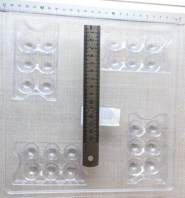 Plastikform Massage Ingot Seifenform Gießform