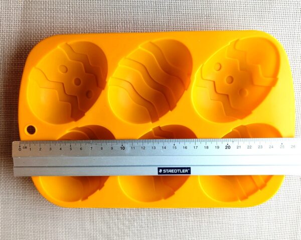 Silikonform 6 Hohle Osterei Backform Schokoladenform