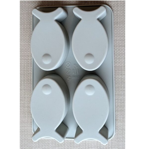 Silikonfom Fisch für keksen und Seife