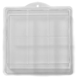 Plastikform Schokoladenform Tafel 6 Hohle