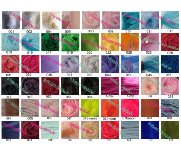 Kristall Tüll Stoff – weich fallend, glänzend, transparent, 300 cm breit | Meterware für Hochzeit