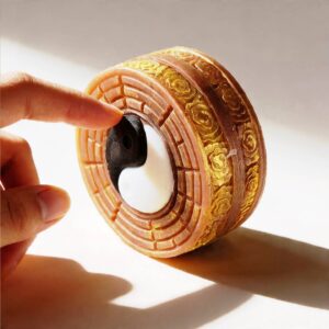 Handgefertigte Reliefseife „Harmonie des Bagua des Yin-Yang “ – Geschenkidee