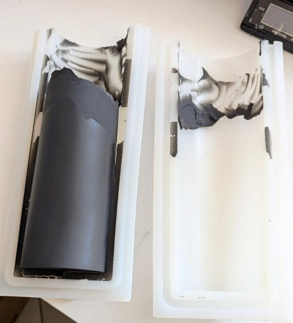 handgefertigten Hanfseife PUR mit reinem Schungit