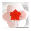3 Handgemachte Sternform Himbeerenseife als Geschenkidee