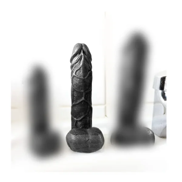 Schungit-Seife Penis Handgemachte Reliefseif
