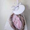 Vagina Vulva Form Himbeerenseife JGA Geschenkideen