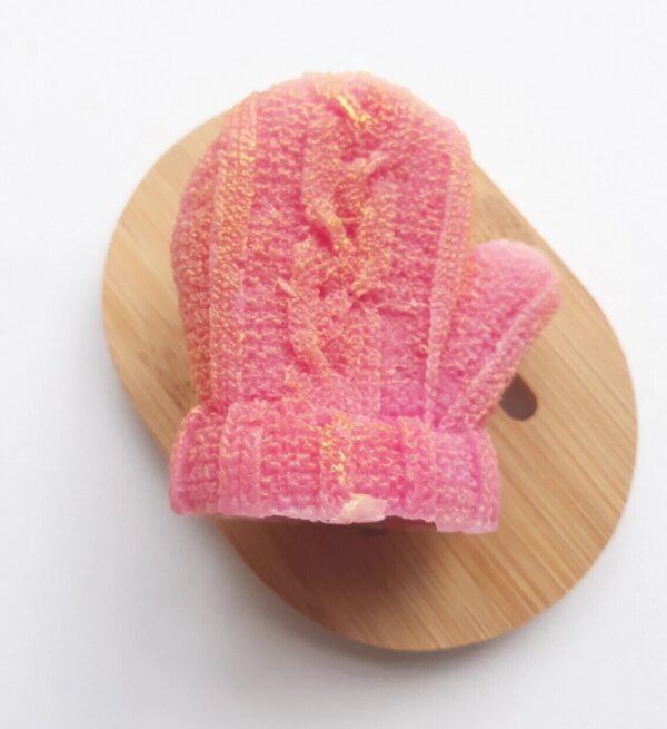 WEIHNACHTSMANN Handschuh | Handgemachte Himbeerenseife | 85g | Vitamin E