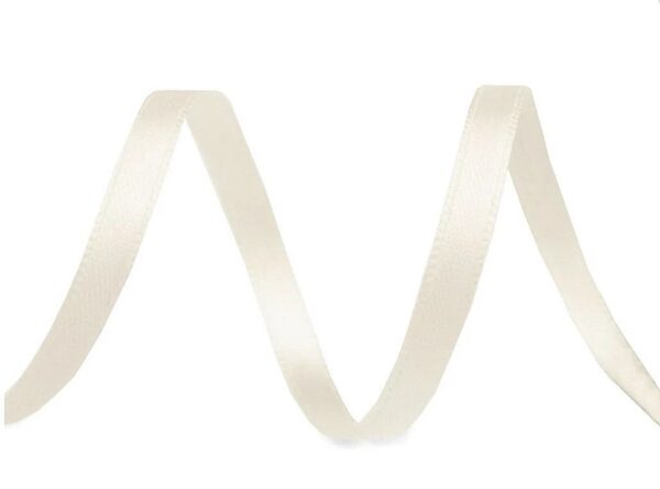 100M Satinband 3mm breit doppelseit Band Deko Hochzeit