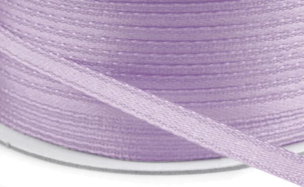 100M Satinband 3mm breit doppelseit Band Deko Hochzeit