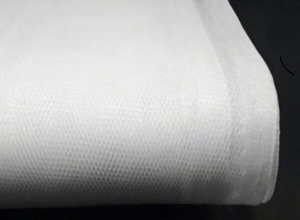 Tüllstoff 200cm breit sehr steif Meterware Deko Netzstoff