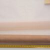 Halloseife Organzaband Beige