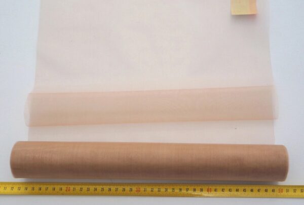 Halloseife Organzaband Beige