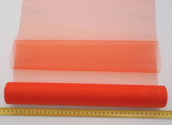Halloseife Organzaband Orange