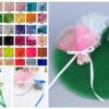 Tüllkreise ca Ø 25cm 3o St für Gastgeschenke Mandelkreisen
