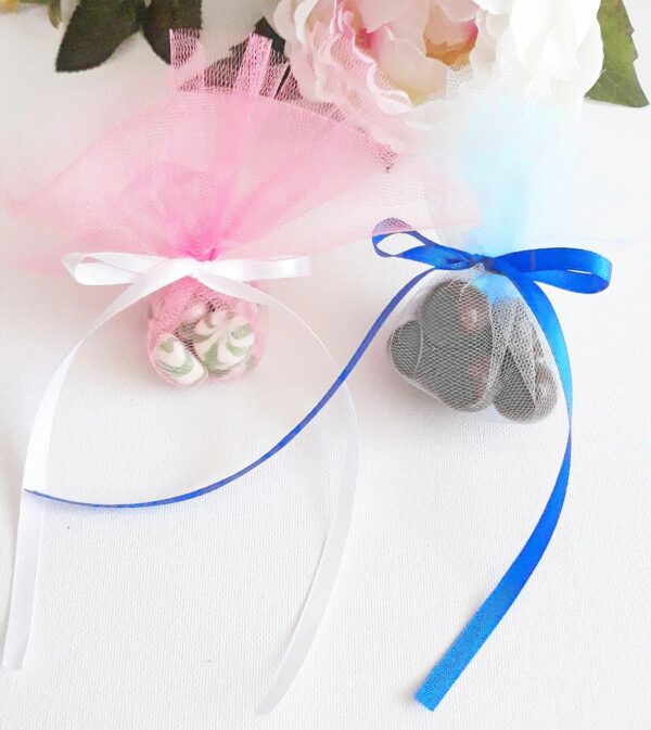 Tüllkreise ca Ø 25cm 3o St für Gastgeschenke Mandelkreisen