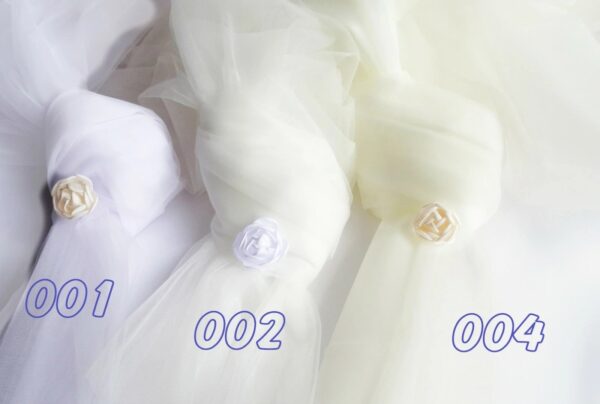 halloseife Stoff Tüll hayal 300cm breit ivory