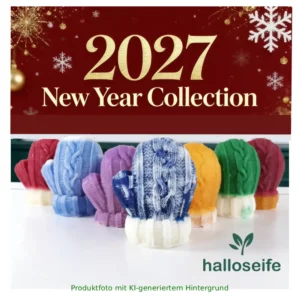 Halloseife-weihnachtsschuh WEIHNACHTSMANN Handschuh , Handgemachte Himbeerenseife Halloseife Weihnachtesmann Handschuh handgemachte Seife