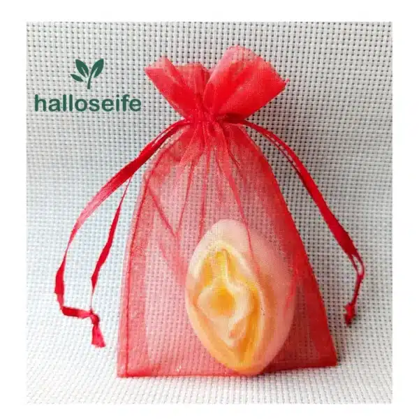 Halloseifeminivulva mit verpackung Mini Vagina Vulva Form Handgemachte Seife Geschenkideen
